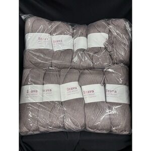 Lot Of 10 Knit Picks Brava Sport Weight Yarn Acrylic, 273 Yards, Seraphin